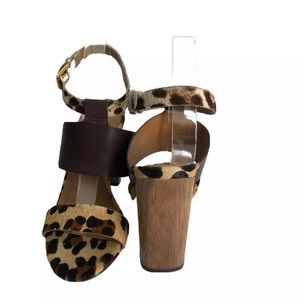 Steve Madden Cheetah Heel Sandal 9.5